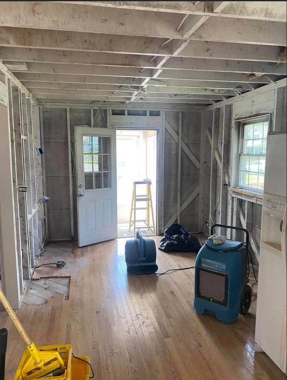 water damage fans professional fire restoration