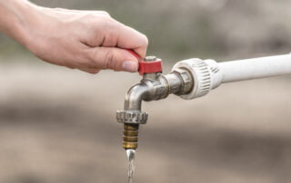 water shut off valve in home