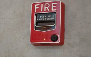 commercial fire alarms system installed in business